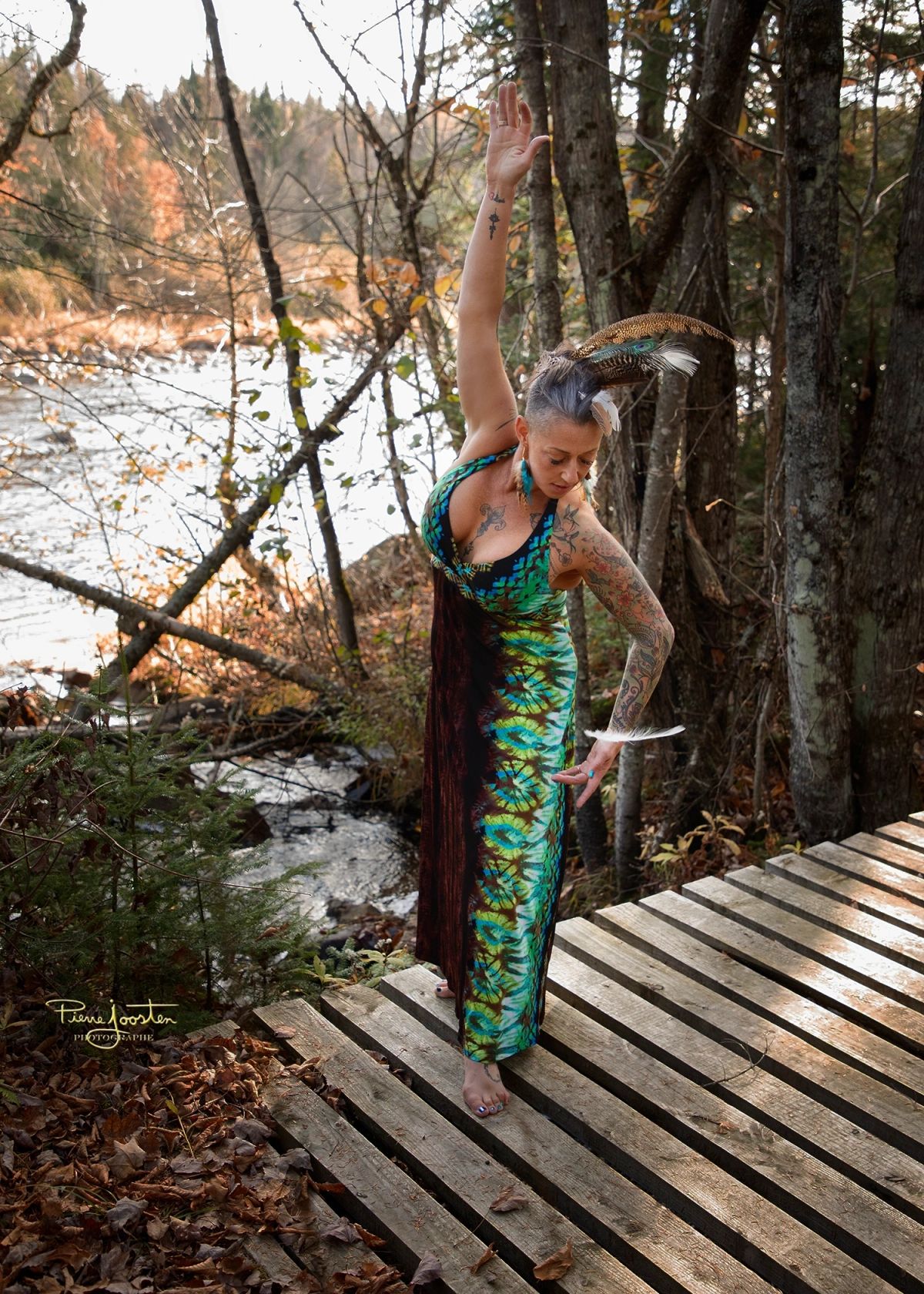 Mélanie Lachapelle en mouvement dans la nature — présence incarnée et retour au corps